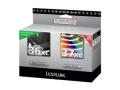 Lexmark 36XL / 37XL (18C2249) High-Yield Black (18C2170) & Color (18C2180) Ink Cartridges, Pack Of 2